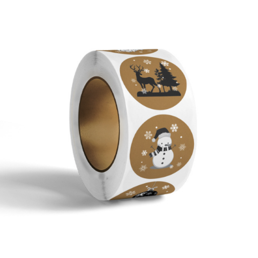 Beloningssticker kerst craft