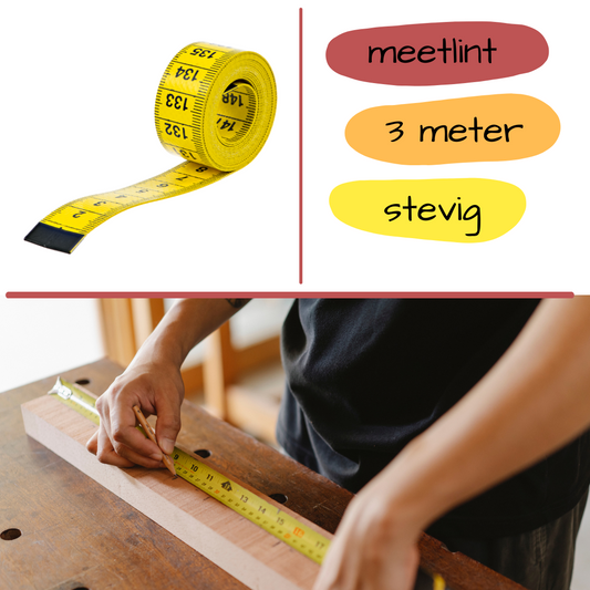 flexibel meetlint geel