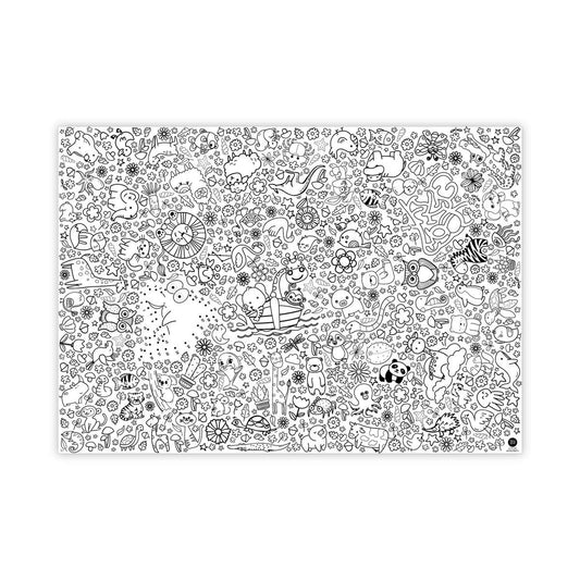 XL kleurkleed jungle