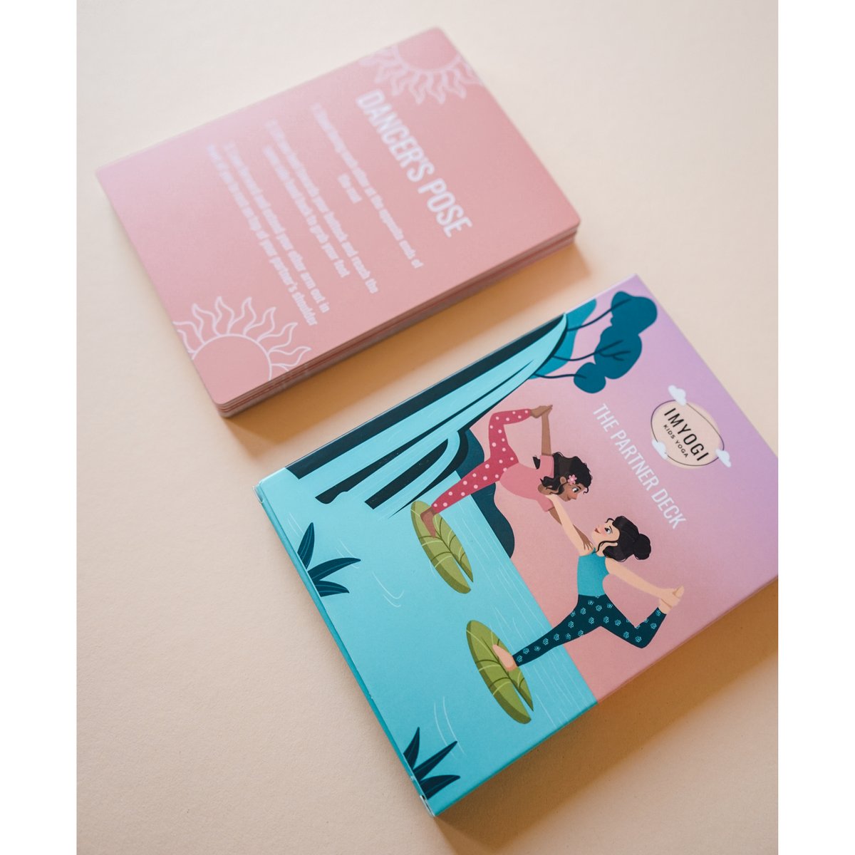 Yogakaarten duo oefeningen