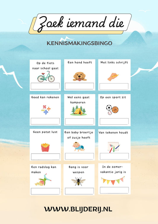 Kennismakingsbingo