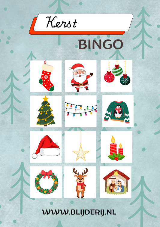 Kerst bingo