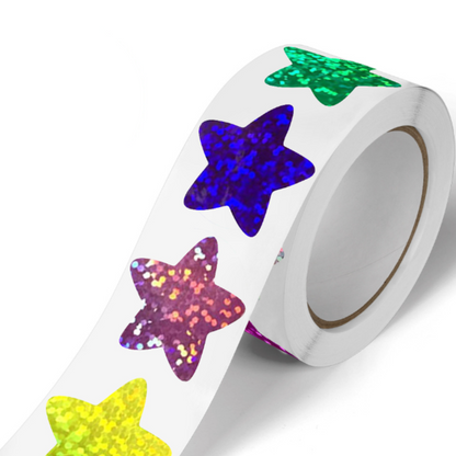 Beloningssticker kerst ster