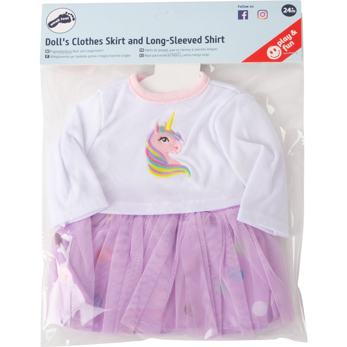 Poppenkleertjes unicorn