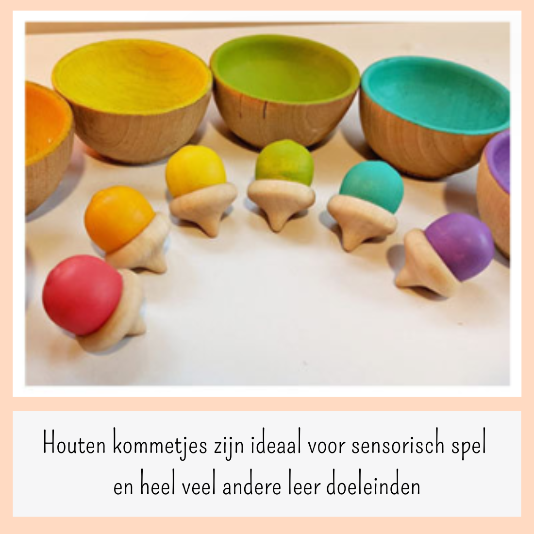 Houten bakje klein