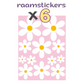 Raamstickers bloemetjes