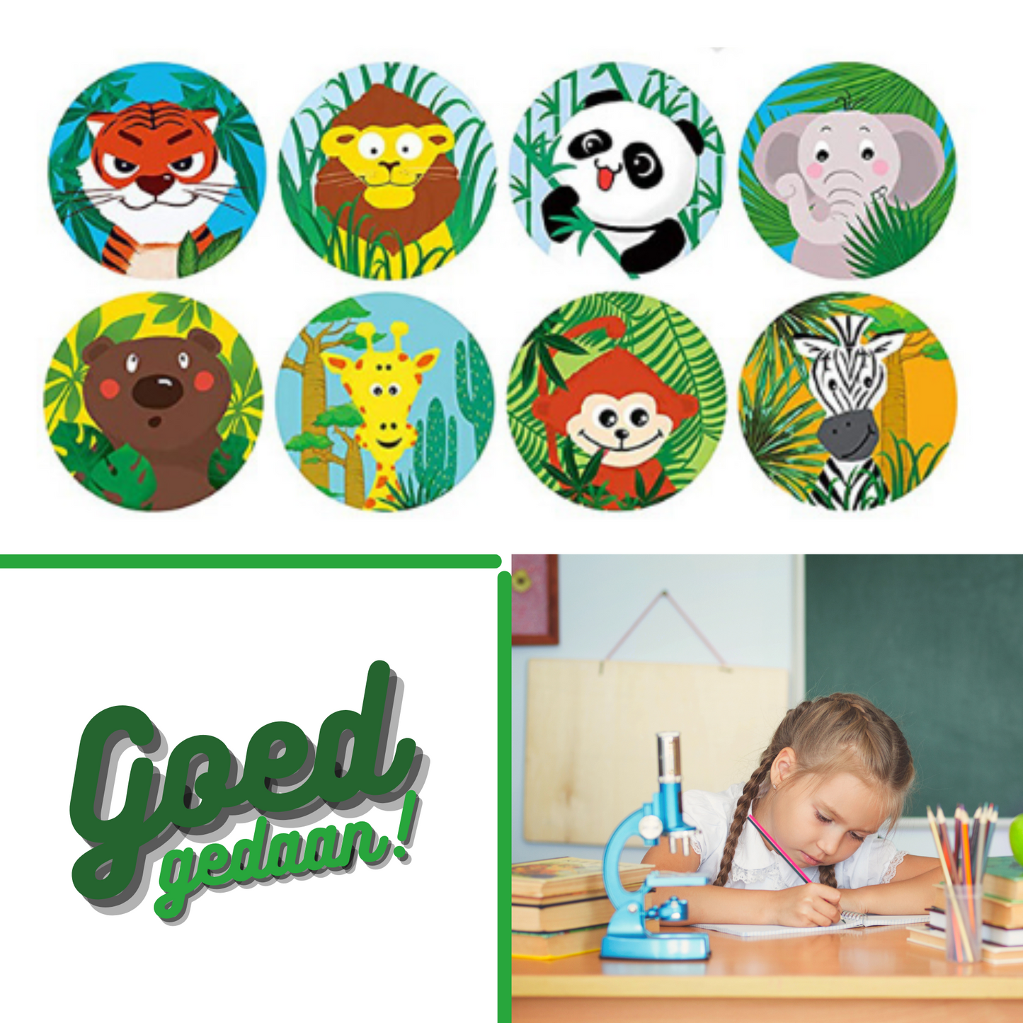 Beloningssticker dieren